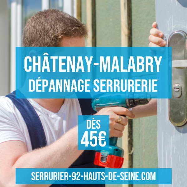 Serrurier Châtenay-Malabry 92