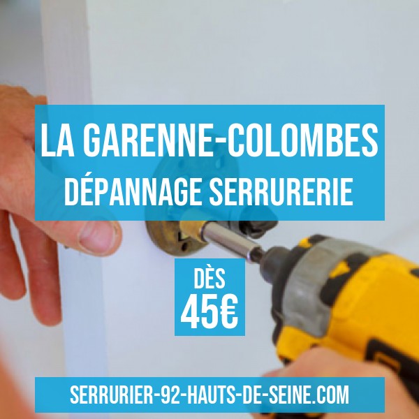 Serrurier La Garenne-Colombes 92