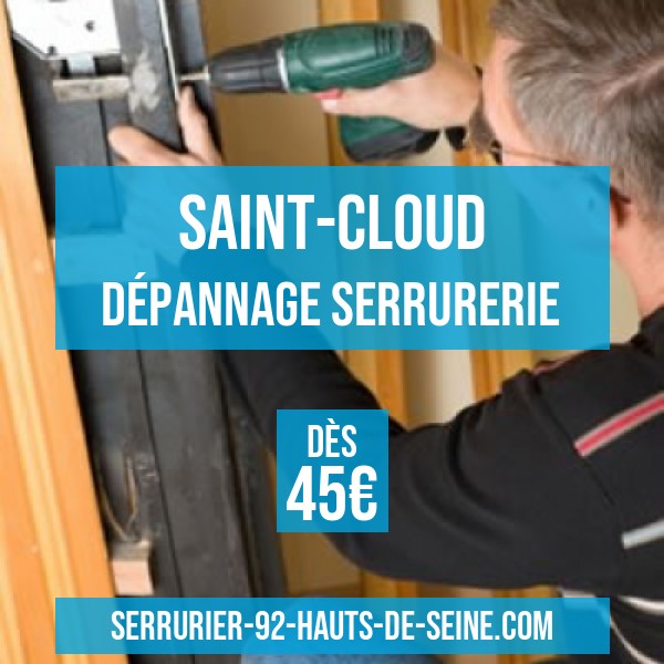 Serrurier Saint-Cloud 92